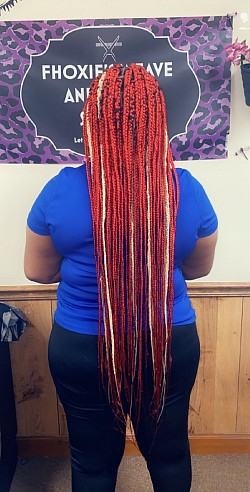 Extra long Box braids