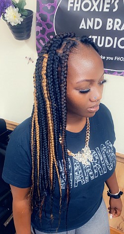 Large box braids