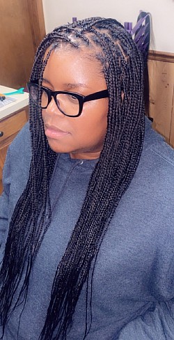 Knotless braids