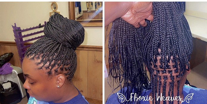 Knotless braids