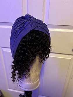 Turban Spiral $50 (shipping included) Brazilian hair