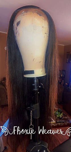 28 inch Brazilian straight wig